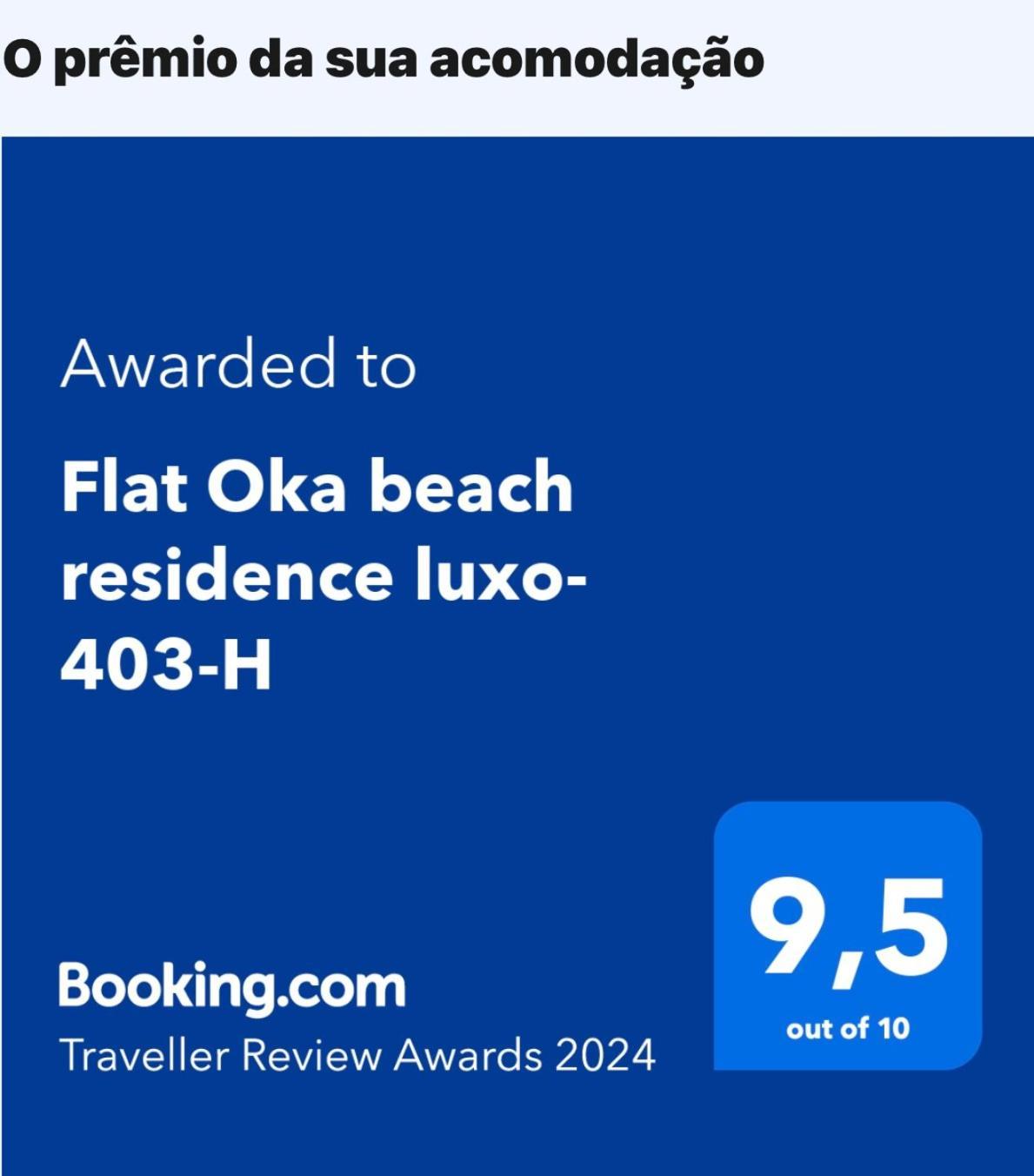 Flat Oka Beach Residence Luxo ปอร์โต จิ กาลินญาส ภายนอก รูปภาพ